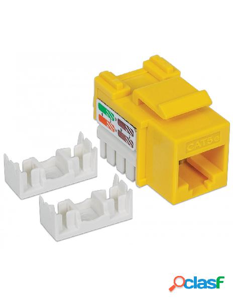 Intellinet - frutto keystone rj45 cat5e utp giallo