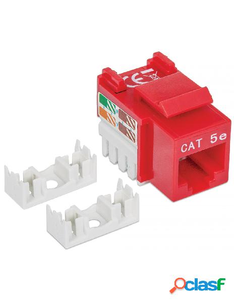 Intellinet - frutto keystone rj45 cat5e utp rosso