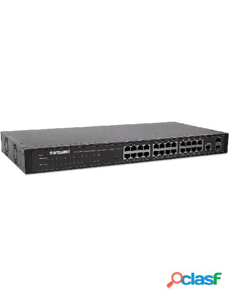 Intellinet - switch 24 porte web-managed gigabit ethernet