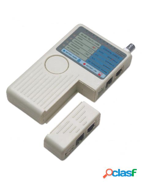 Intellinet - tester remoto per reti ethernet 4-in-1