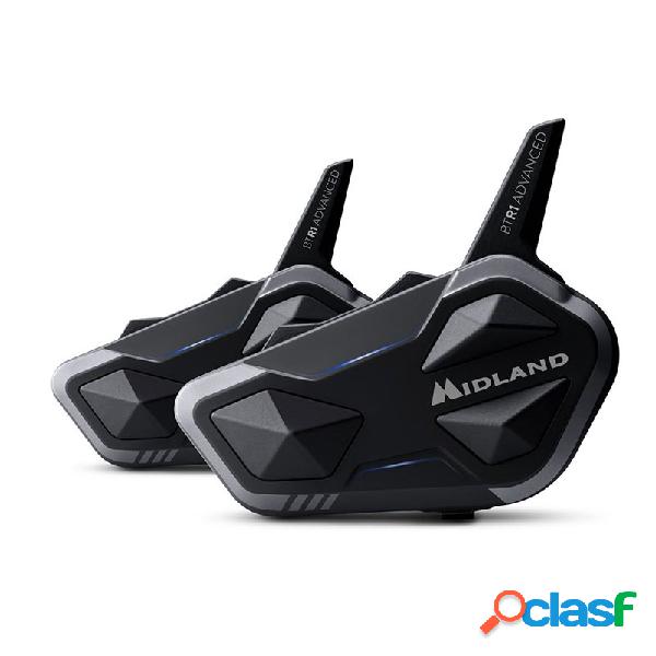 Interfono Bluetooth Midland BT R1 ADV Doppio