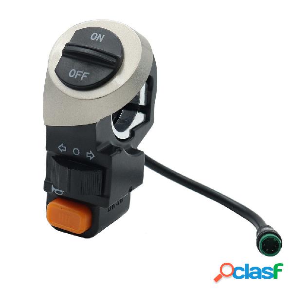 Interruttore multifunzione Faro impermeabile con clacson