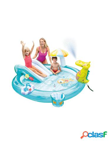 Intex - Play Center Alligatore Con Spruzzo