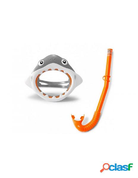 Intex - maschera sub con boccaglio squalo intex