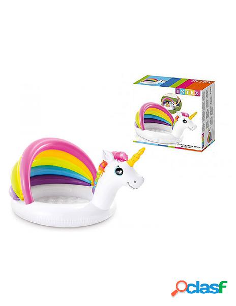 Intex - piscina baby unicorno con cappottina