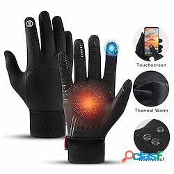 Invernali Guanti da ciclismo Guanti touch Inverno Dita