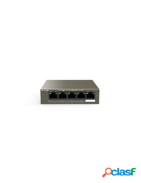 Ip-com - switch 5 porte gigabit desktop con 4 porte poe+
