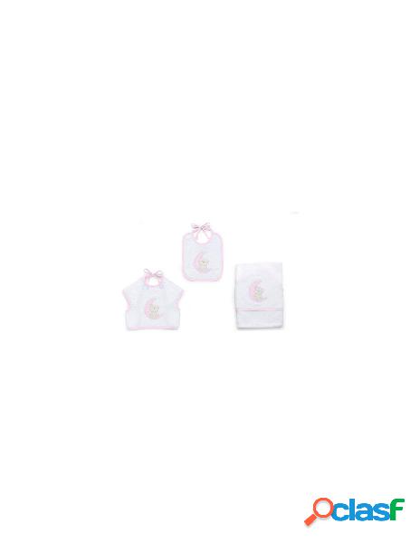 Italbaby - set bavaglini italbaby 15 5020 401 moon rosa