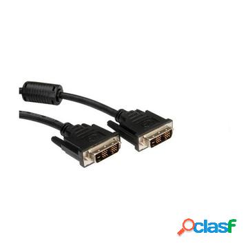 Itb cmg2501 cavo dvi 1,8 m dvi-d nero