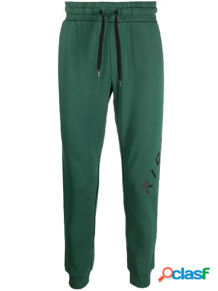 JOHN RICHMOND SPORT Pantaloni jogger con logo Verde