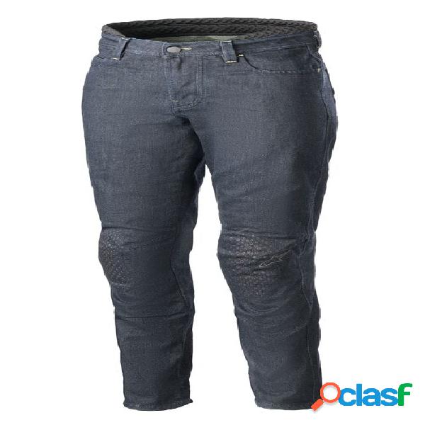 Jeans moto donna Alpinestars MAYRA WOMENS TECH Blu scuro