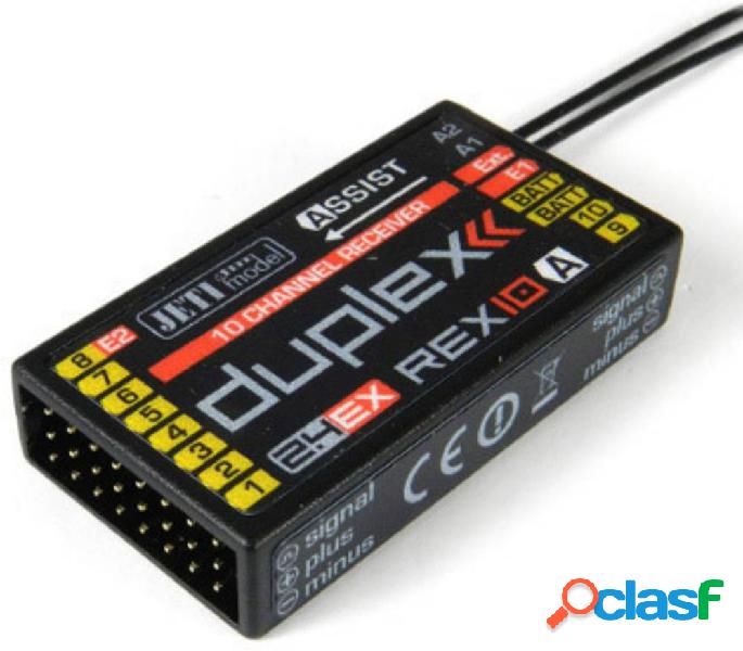 Jeti REX 10 (Assist) Ricevitore a 10 canali 2,4 GHz