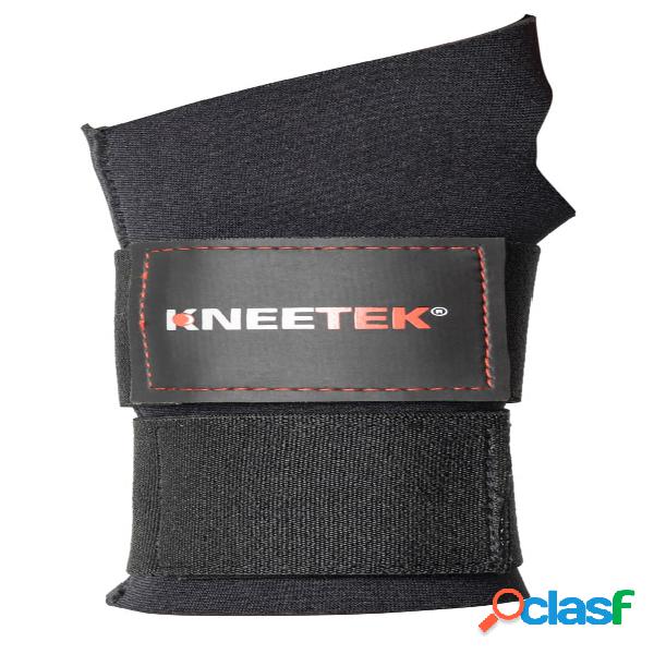 KNEETEK - Polsiera con presa pollice, mano sinistra nero