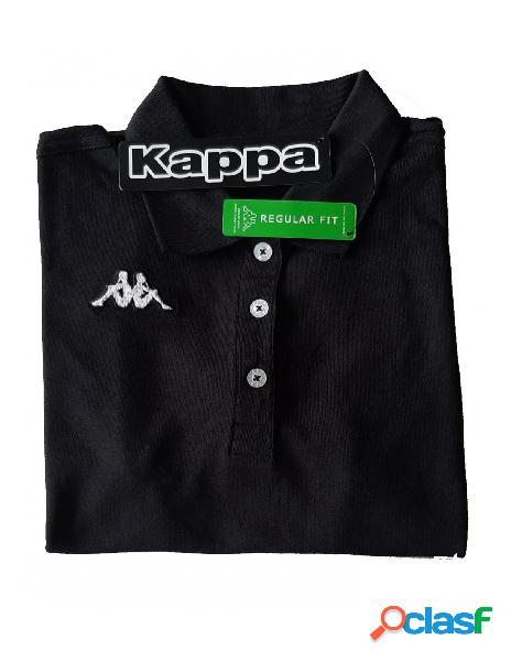 Kappa - kappa polo donna t-shirt 302lqy0 lady 005 black