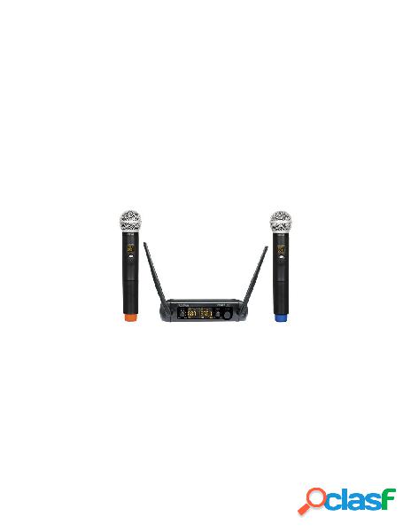 Karma - kit microfoni karma set 8202 palmari black