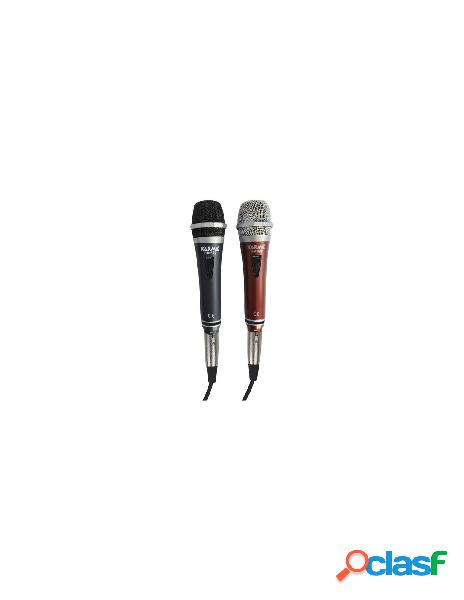 Karma - set microfono karma dm 522 dynamic black e red
