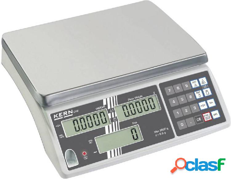 Kern CXB 15K5NM Bilancia contapezzi Portata max. 15 kg