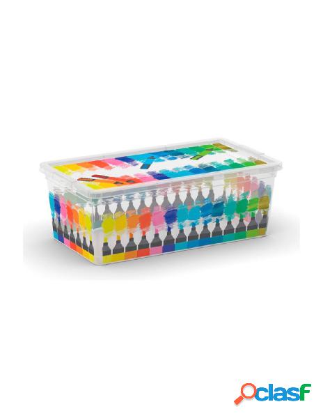 Keter - keter scatola salvaspazio 6l c box style colours