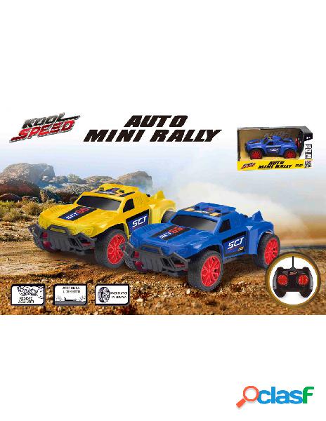 Kidz corner - auto r/c mini rally 2 colori assortiti