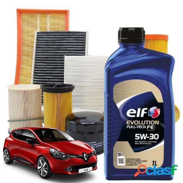 Kit tagliando Filtri + Olio Renault Clio IV 1.5 dCi