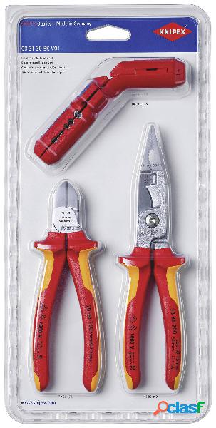 Knipex 00 31 30 BK V01 00 31 30 BK V01 Kit utensili 3 parti