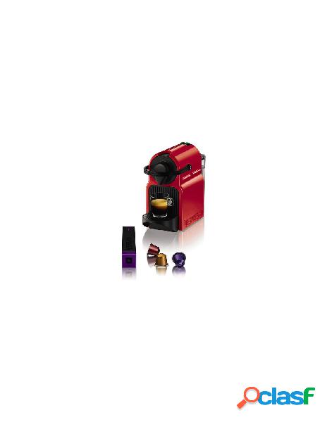 Krups - macchina caffè krups xn1005 nespresso inissa rosso