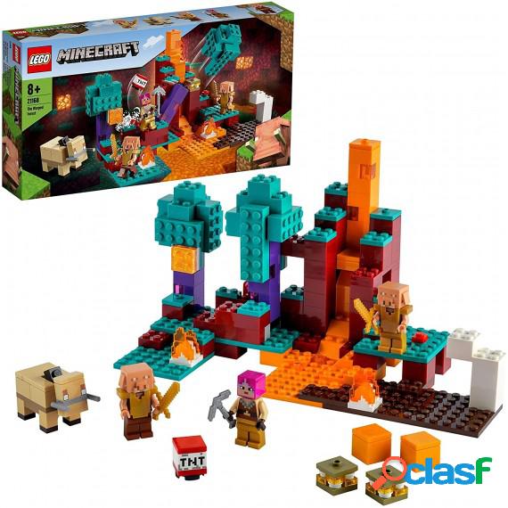 LEGO Minecraft La Warped Forest, Playset con Cacciatrice,