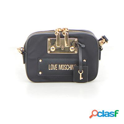 LOVE MOSCHINO Borsetta crossover - nero oro