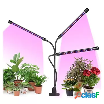 Lampada da coltivazione a 3 teste regolabile / Lampada a LED