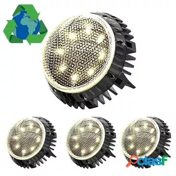 Lampada da giardino solare a LED impermeabile - 4 pz. -