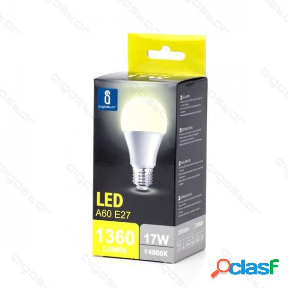 Lampadina Led A5 A60 17W Attacco E27 1360 Lumen A+ Color Box