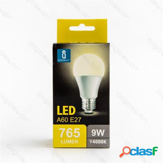 Lampadina Led A5 A60 9W Attacco E27 765 Lumen Color Box