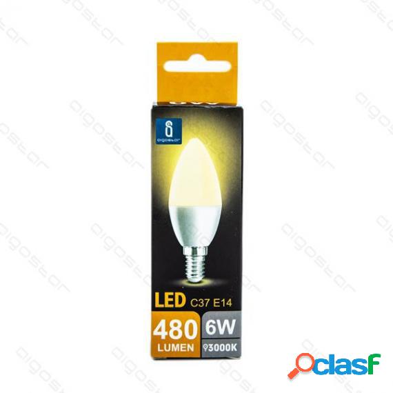 Lampadina Led A5 C37 6W Attacco E14 Color Box 480 Lumen