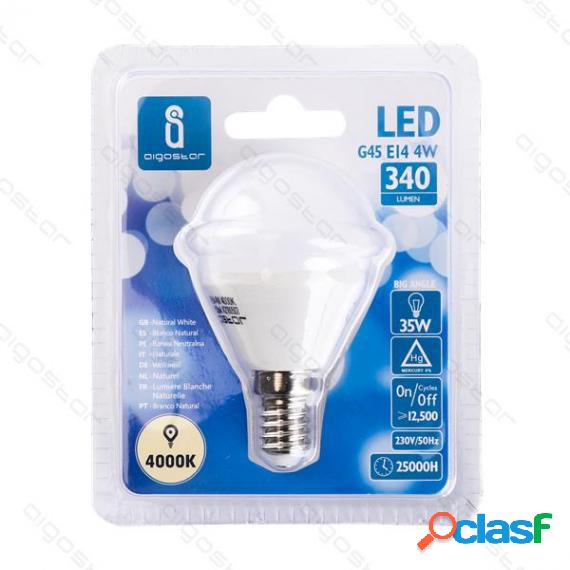 Lampadina Led A5 G45 3W Attacco E14 - 240 Lumen - 6400K Luce