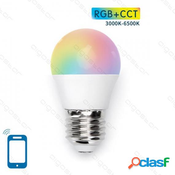 Lampadina Smart Led 5W C45 Wifi Rgb+Cct 3000K-6500K 350