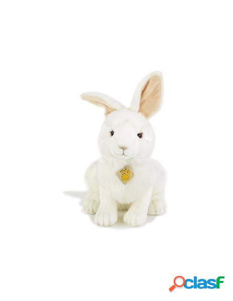 Lapo coniglio bianco naturale d.30 cm