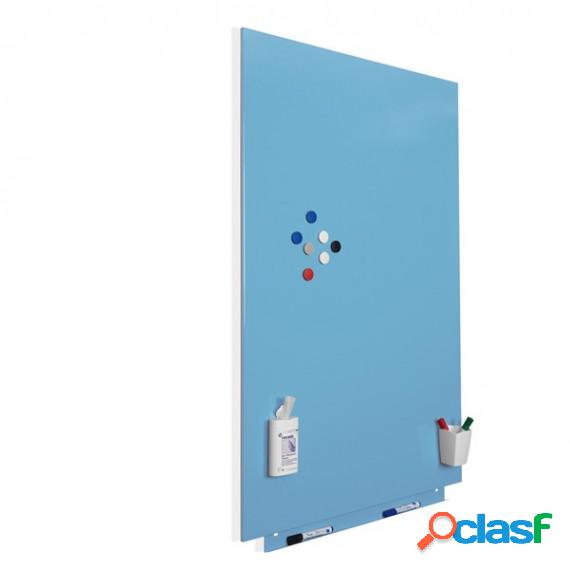 Lavagne magnetiche senza bordi - 75x115cm - azzurro - Cep