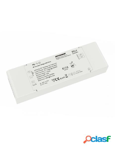 Ledlux - alimentatore dimmerabile cv 12v 75w con pulsante