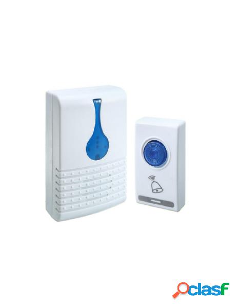 Ledlux - campanello senza fili alimentazione con pile 80