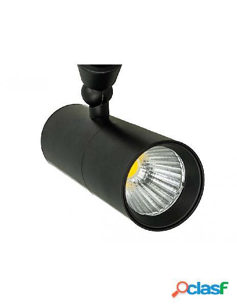 Ledlux - faro led da binario trifase 20w 1600lm carcassa