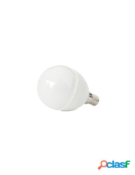 Ledlux - lampada a led e14 p45 6w bianco neutro forma sfera