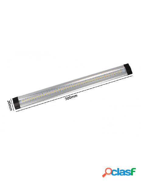 Ledlux - lampada barra led in alluminio 300mm 3w 12v dc
