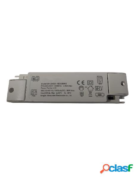 Ledlux - led driver cc 60w 1500ma o 30w 750ma 30v-40vdc