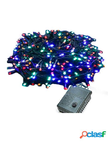 Ledlux - mantello luci led per albero di natale 288 luci rgb