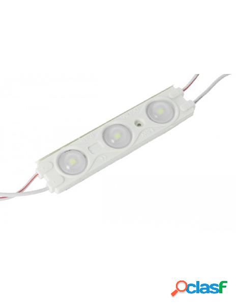 Ledlux - modulo mattone led 3 smd 2835 bianco freddo 12v