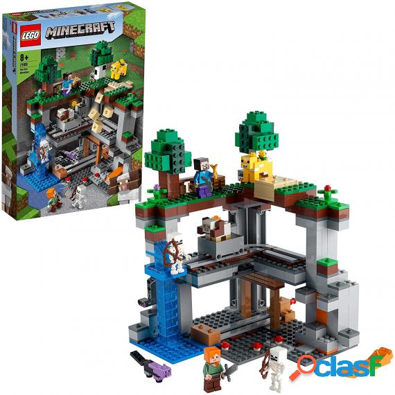 Lego Minecraft - La Prima Avventura - Playset con Steve,