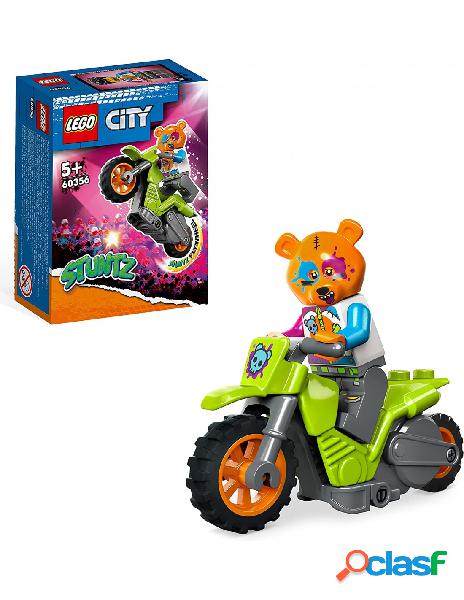 Lego - costruzioni lego 60356 city stuntz stunt bike orso