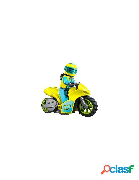 Lego - costruzioni lego 60358 city stuntz cyber stunt bike