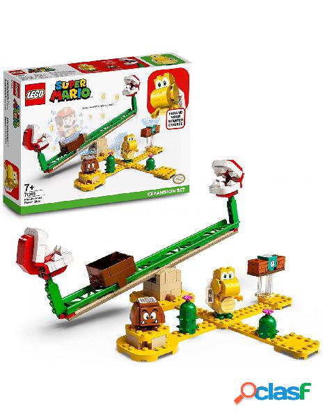 Lego - lego super mario 71365 scivolo della pianta piranha -