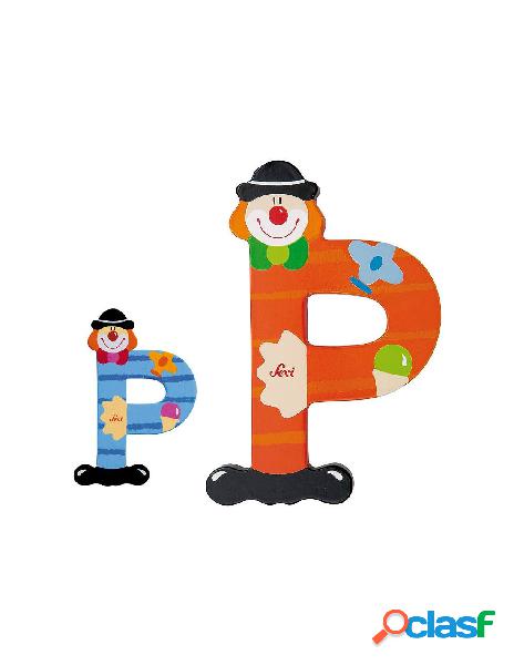 Lettera p clown